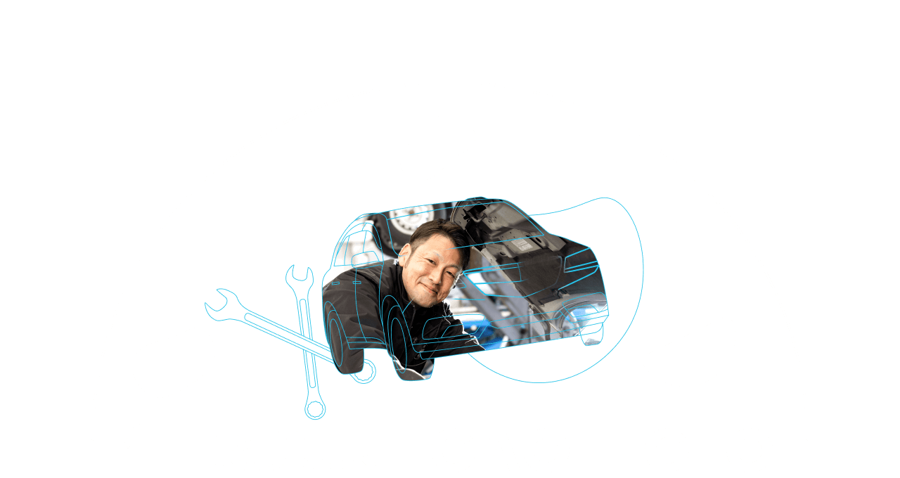 仲間と共に、EGAO ELGEO