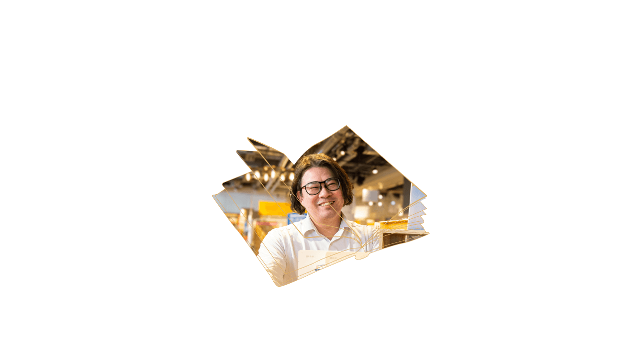 仲間と共に、EGAO ELGEO